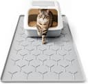 Silicone Cat Litter Mat — 24"x16" — Grey / 24"x16"