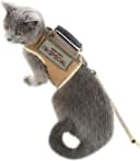 Cat Harness and Leash Set for Walking Escape Proof — Khaki — Khaki / L 8-12 lbs / Nylon
