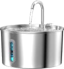 Cat Water Fountain Stainless Steel: 2.2 L Cat Fountain for Drinking - Automatic Pet Water Fountain for Cats — 74oz Cat Fountain