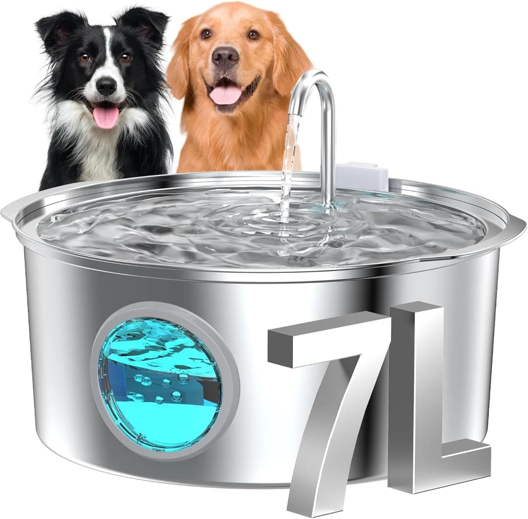 Dog Water Fountain for Large Dogs: 7L/236oz/1.8G Dog Fountain — Dog Fountain