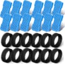 Pet Water Fountain Filter — 24 Per Fountain Filter Replacement — 12 Filters +12 Sponges