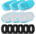 Cat Water Fountain Filters — Pet Water Fountain Replacement Filter — 06 filters + 06 sponges