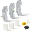 Cat Water Fountain Filters Replacement and Sponges (3 Filters+3 Sponges) — 3 Filters+3 Sponges