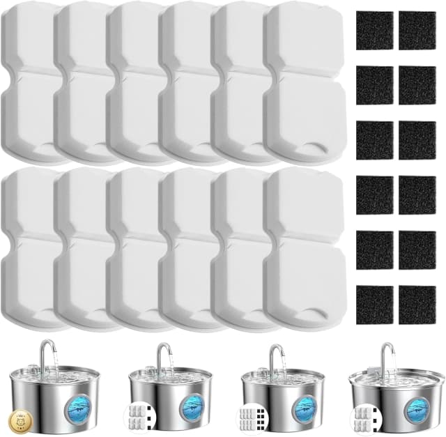 Cat Water Fountain Filter — 24 Cat Fountain Filter Replacement