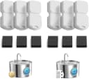Cat Water Fountain Filter — 12 Cat Fountain Filter Replacement — S11-6 Filters & 6 Sponges