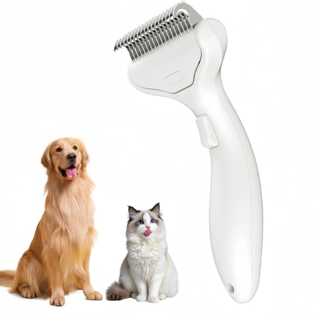 Undercoat Rake for Dogs and Cats