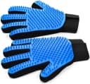 Pet Hair Removal Glove for Dogs and Cats — Blue