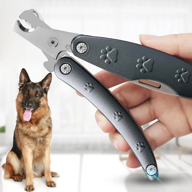 Heavy‑Duty Dog Nail Clipper for Large Dogs with Thick Nails — OUTLE