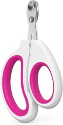 Cat Nail Clippers - Stainless Steel — Non-Slip — pink
