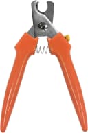Dog Nail Trimmers #767C — Large and Small Breed Pet Nail Clippers — Orange