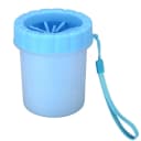 Dog Paw Cleaner Dog Paw Washer Cup with Lanyard — Small Blue