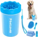 Professional 7 in 1 Dog Paw Cleaner for Dogs and Cats - Includes 1 Portable Paw Washer — Medium / Blue