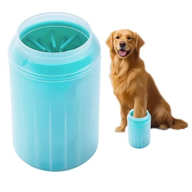 Dog Paw Cleaner for Dogs — Dog Paw Washer Cat Foot Washer Feet Cleaner Medium