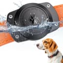 IPX8 Waterproof Dog Collar Holder for Airtag [Metal Back Plate] Ultra-Durable Dog & Cat Collars Mount for AirTag — Single