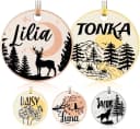 Double Colors Personalized Dog Tag — Rose Gold