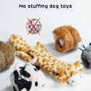 Dog Squeaky Toys — 5 PCS Crinkle Plush Dog Toys