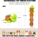 Dog Puzzle Enrichment Toy — Squeaky Crinkle Plush Turtle Puppy Toy
