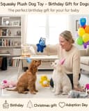 5 Pack Plush Squeaky Dog Toys for Small Dog