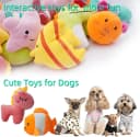 27 Pack Puppy Squeaky Toy Cute Bulk Plush for Small Dogs
