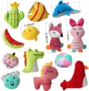 27 Pack Puppy Squeaky Toy Cute Bulk Plush for Small Dogs