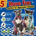 Tough and Strong Dog Rope Toy for Aggressive Chewers