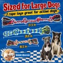 Tough and Strong Dog Rope Toy for Aggressive Chewers