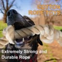 Dog Rope Toys for Aggressive Chewers — Chew Toys for Large Medium Dogs