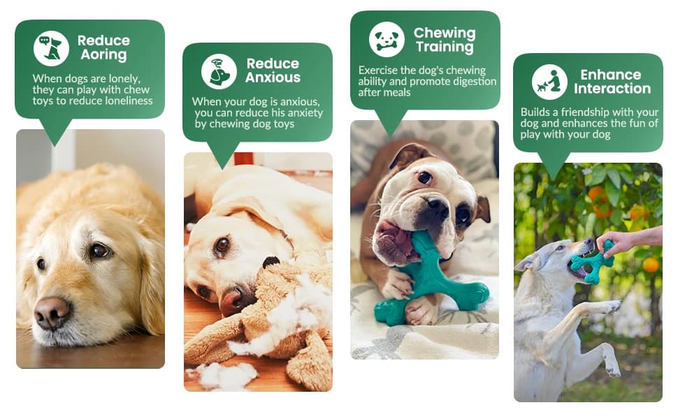 Dog Chew Toys for Aggressive Chewers Large Breed — product details