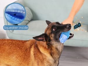 Tough Dog Toys for Aggressive Chewers — Indestructible Dog Chew Toys — Interactive Dog Toys