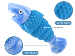 Tough Dog Toys for Aggressive Chewers — Indestructible Dog Chew Toys — Interactive Dog Toys