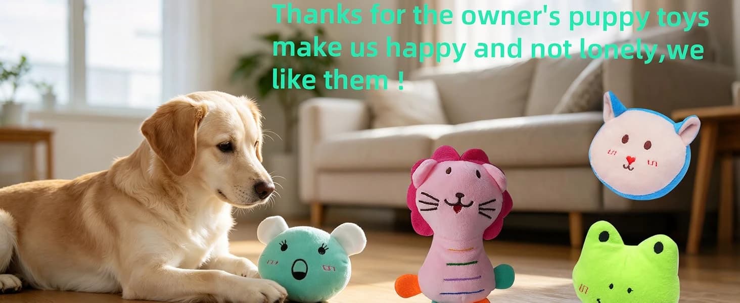 27 Pack Puppy Squeaky Toy Cute Bulk Plush for Small Dogs — product details
