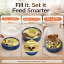 Adjustable 5-60 Min Slow Feeder Dog Bowl and Puzzle Feeder Anti-Gulping