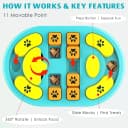 Dog Puzzle Toy — Interactive Treat Dispensing Toys