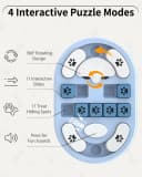 Dog Puzzle Toy — Interactive Enrichment Treat Food Puzzles