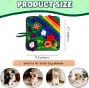 Snuffle mat for cats and dogs 17.7in