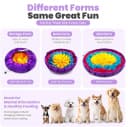 Snuffle Mat for Dogs — 19"x19" - Slow Feeder Bowl & Interactive Dog Puzzle Toy