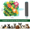 Snuffle Mat for Dogs 17.7''x17.7 — Sniff Mat for Small/Medium Dogs