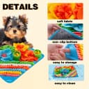 Snuffle Mat for Dogs — Sniff Mat Slow Feeding Mat for Small Pets Cats