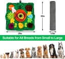 Snuffle Mat for Dogs — Large Dogs Slow Feeder