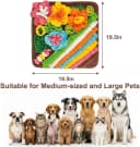 19.5" Large Snuffle Mat for Dogs - Dog Sniff Mat
