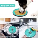 Lick Mat for Dogs Crate Lick Pad Slow Feeder for Crate Training