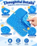 Lick Mat for Dogs — Slow Feeder with Suction Cups for Dog Anxiety Relief