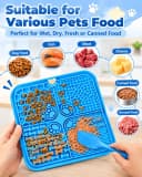 Lick Mat for Dogs — Slow Feeder with Suction Cups for Dog Anxiety Relief