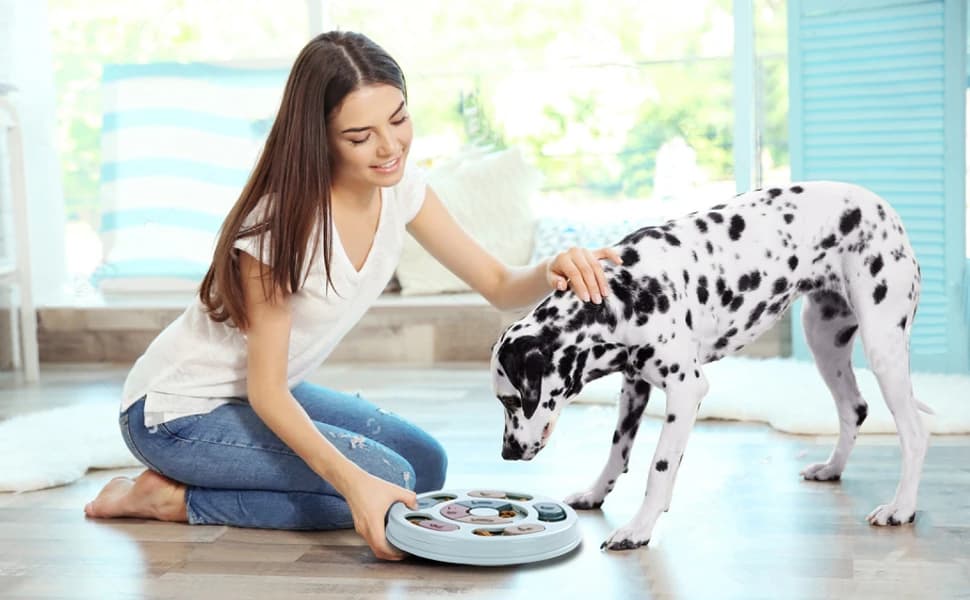 Dog Puzzle — Dogs Food Toys for IQ Training and Mental Enrichment — Interactive Educational Dog Toy
