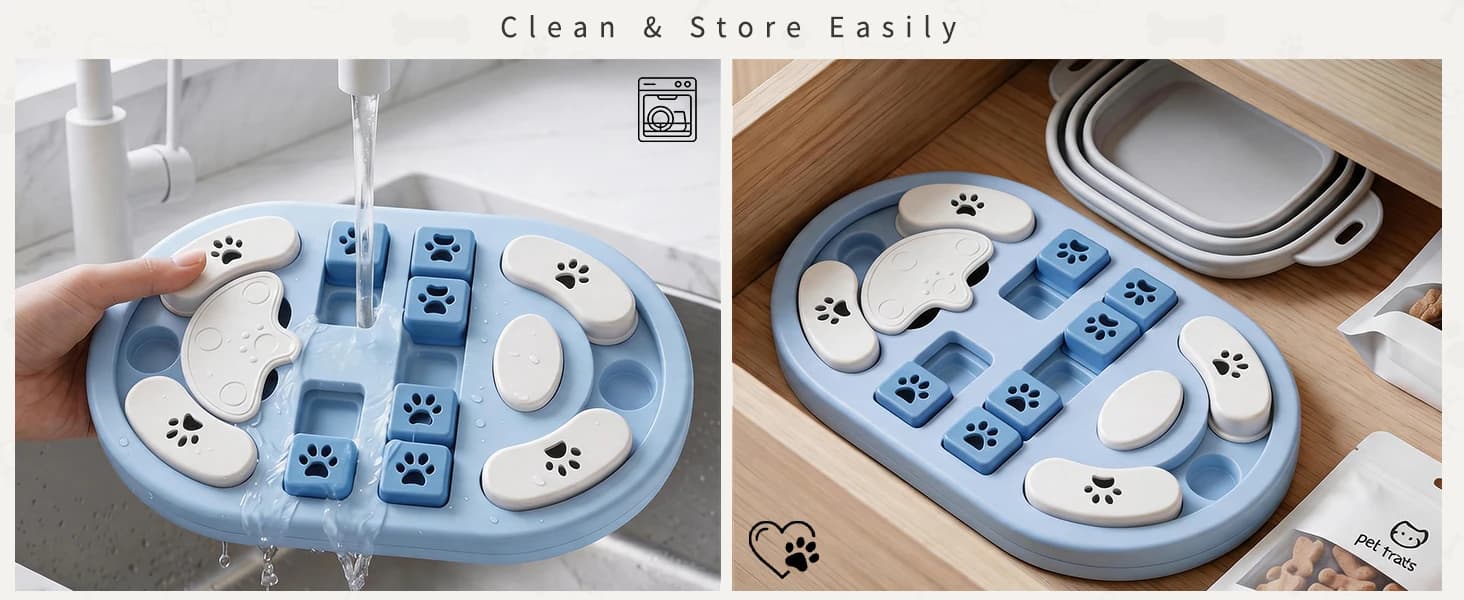 Dog Puzzle Toy — Interactive Enrichment Treat Food Puzzles — product details
