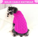 Sleeveless Turtleneck Knit Sweater for Small Dogs and Cats