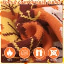Small Dog Sweater — Fall Dog Sweater with Autumn Maple Leaf Pattern