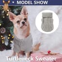 2 Pack Dog Sweaters for Small Dogs — Chihuahua Yorkie Sweater