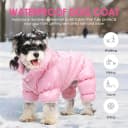 Waterproof Dog Coat Dog Jacket Fullbody Dogs Winter Coat Snowsuit
