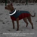 Dog Coat for Medium Dogs — Fleece Dog Winter Jacket with Harness